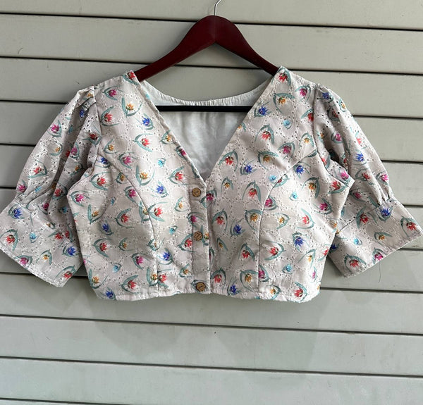 Pure Cotton Hakoba Blouse