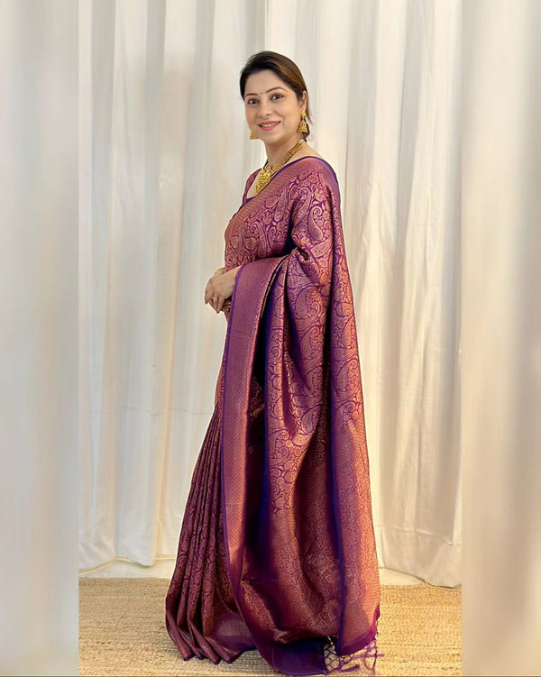 ELEGANT SOFT SILK SAREE IN RICH, VIBRANT HUES"