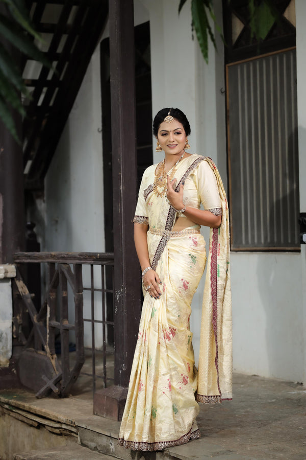 Pure Soft Dola Silk Fabric Saree