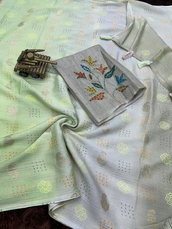Chinnon Silk Saree
