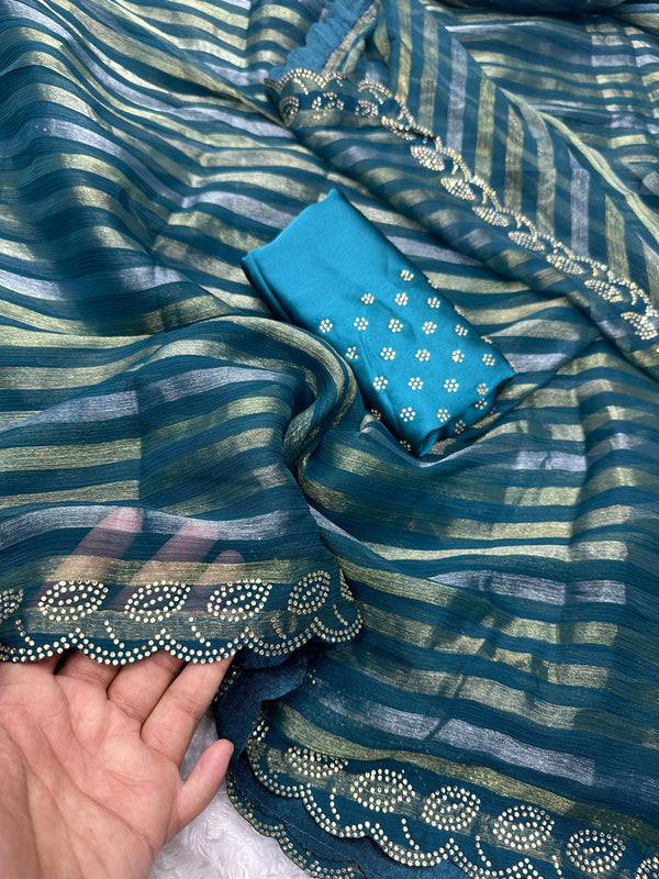 chiffon fabric saree