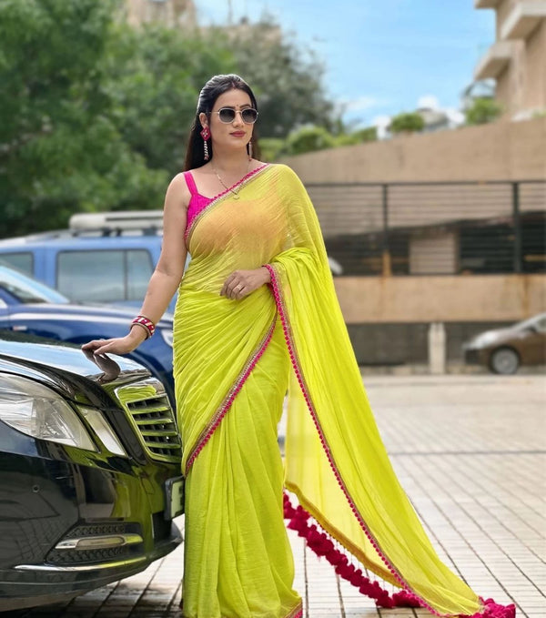 Georgette Fabric Saree