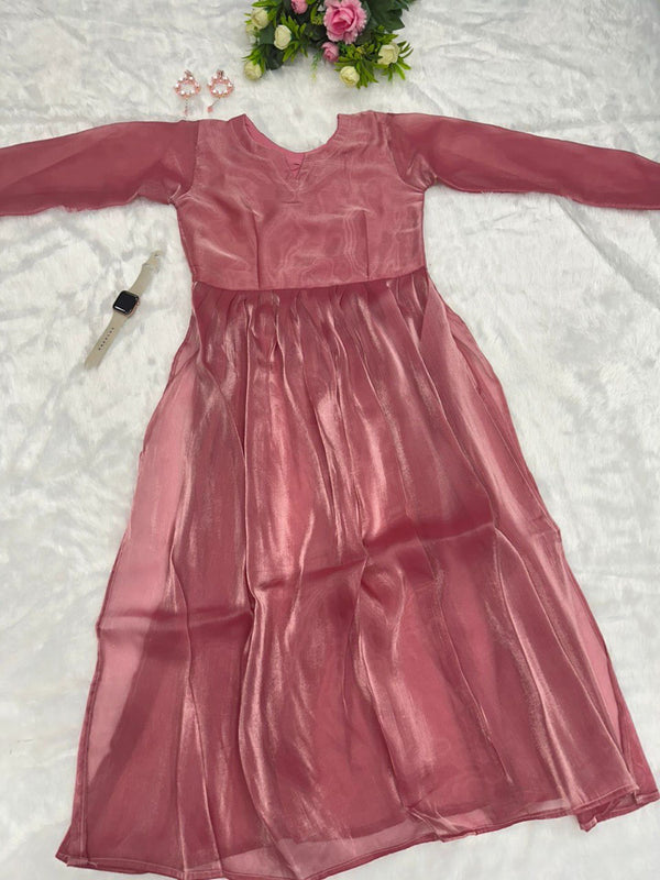 Jimmy organza Nayra cut kurti